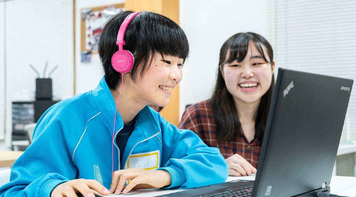 学び舎かなえ 生徒の学習の様子